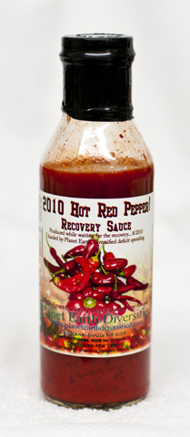 Hot Red Pepper Sauce #9 - "2010 Recovery Sauce"