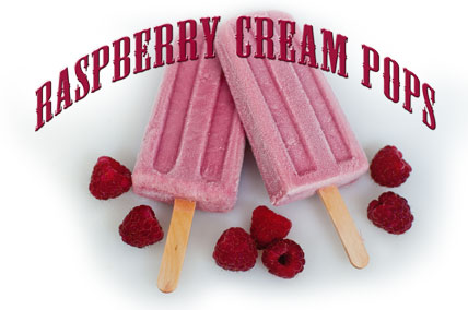 Raspberry Cream Pop