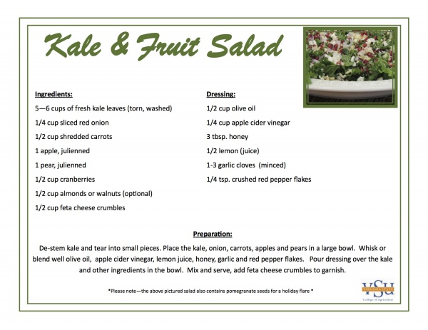 Kale Fruit Salad